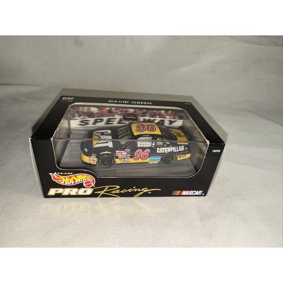Hot Wheels Pro Racing Nascar David Green #96 Caterpillar 1997 - Picture 1 of 2